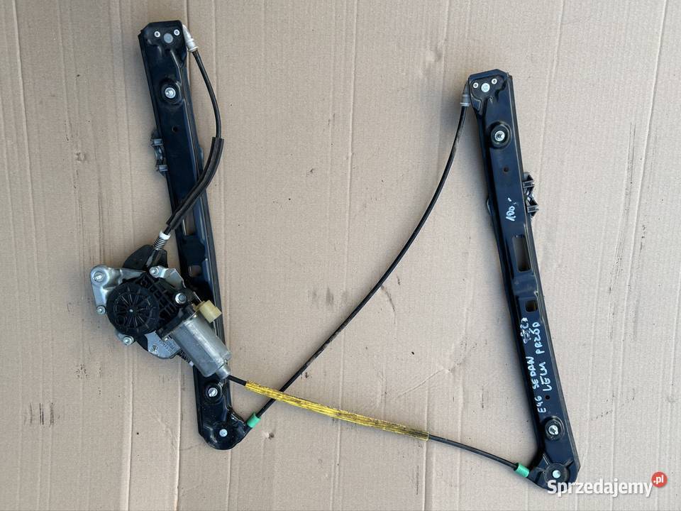 Podnośnik szyby lewy przód BMW e46 sedan 8196037 kujawsko-pomorskie