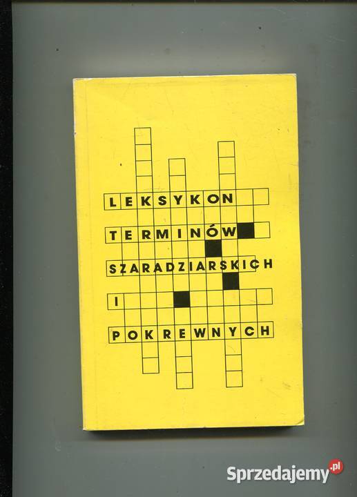 Leksykon terminów szaradziarskich i pokrewnych zachodniopomorskie Szczecin