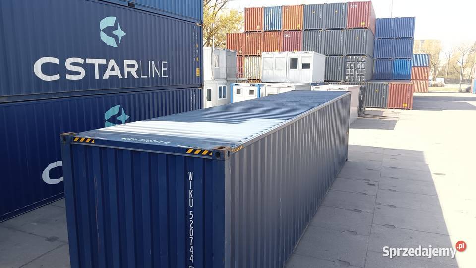 Kontener morski 40 HC 12 metrów stan SPRZEDAM Łomża