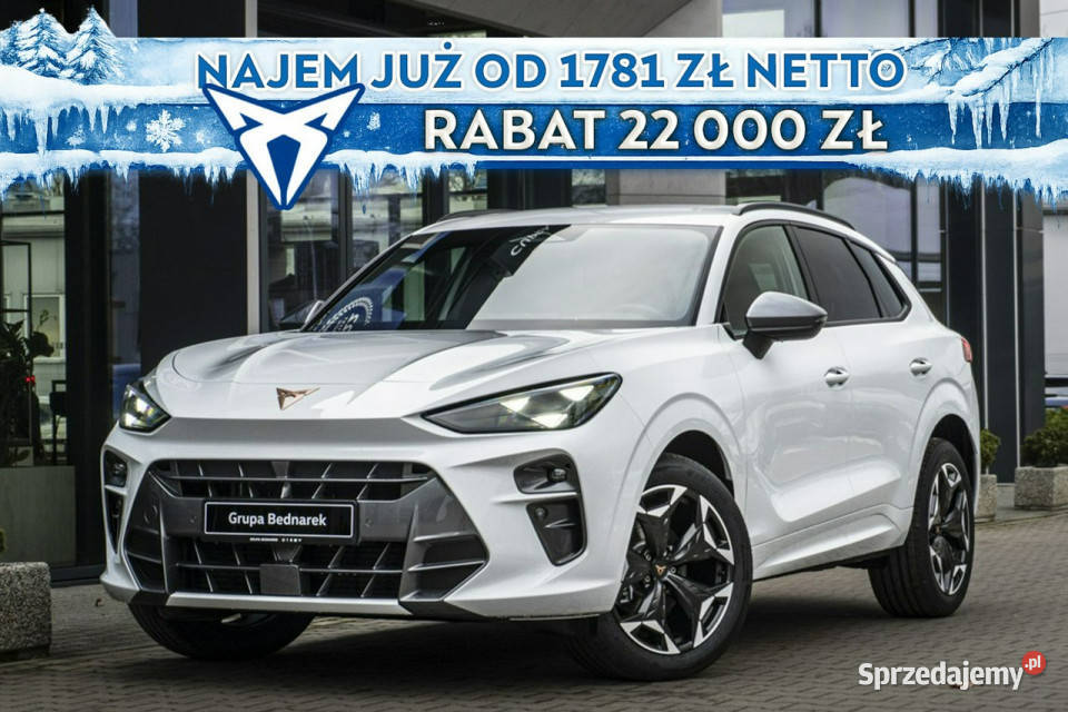 Cupra Terramar 15 eTSI 150 DSG Dostępny ręki relingi dachowe Terramar Łódź sprzedam