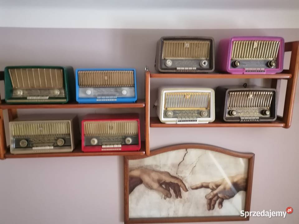 Stare Radio lampowe z lat 50 tych Sprawny Kraków