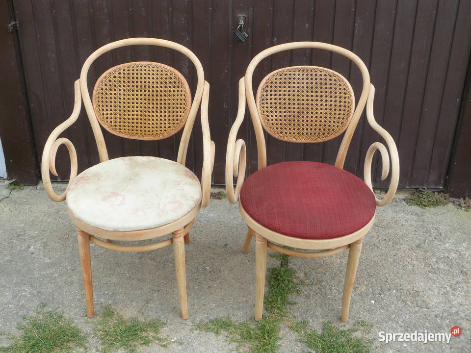 Stare krzesłafotel gięte sprzedam