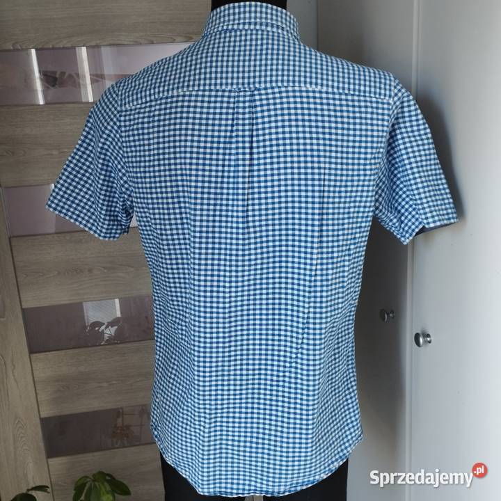 Koszula męska w kratę Primark M slim fit nowa Rozmiar M Odzież codzienna Bogatynia
