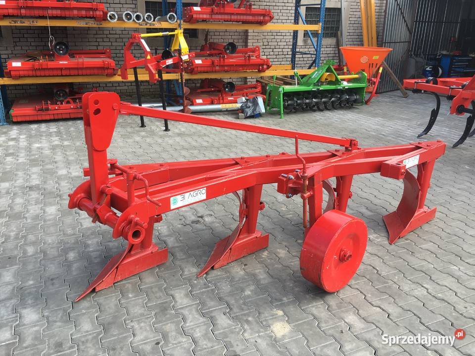 Pług zagonowy podwyższany 4 skibowy 2 3 5 SKIBY Biłgoraj