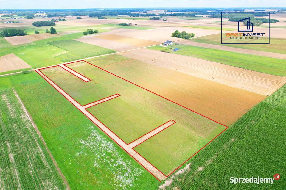 Działki budowlane z MPZP w świetnej lokalizacji Zatory sprzedam