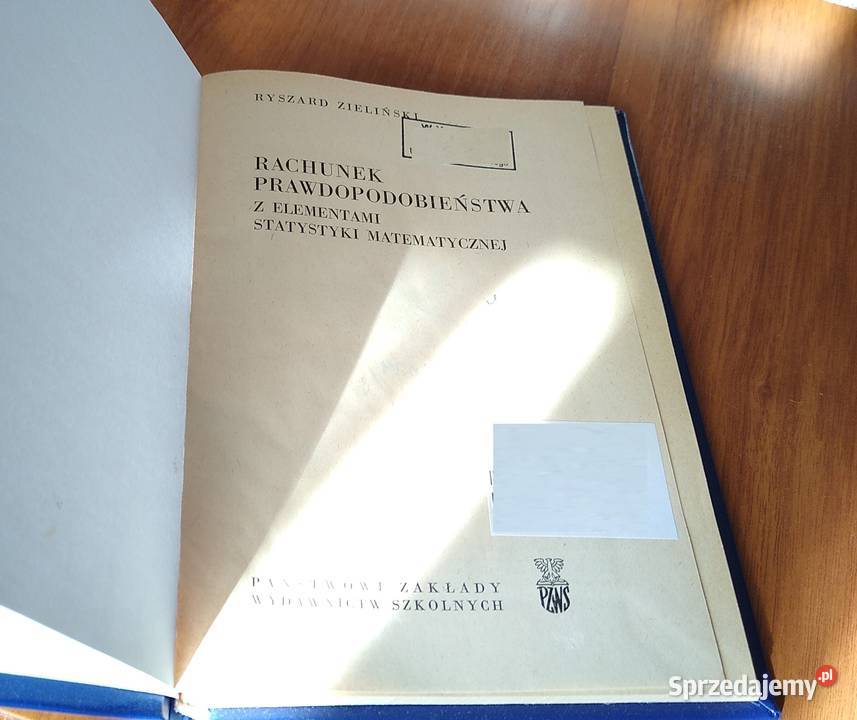 Rachunek prawdopodobieństwa z elementami twarda Gdańsk