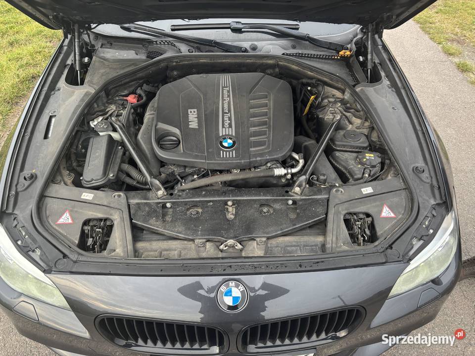 BMW Seria 5 F10 535d MPAKIET NOWY SILNIK Rok produkcji 2014 Łosice