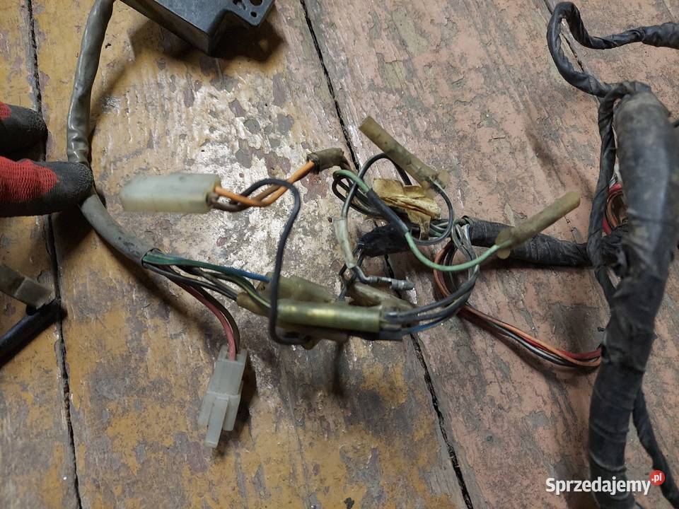 Kawasaki KMX 125 instalacja elektryczna wiązka Jelenia Góra