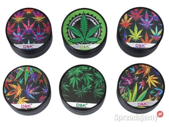 Kolorowy Młynek do Tytoniu Suszu Grinder Crusher śląskie Ostrowy nad Okszą