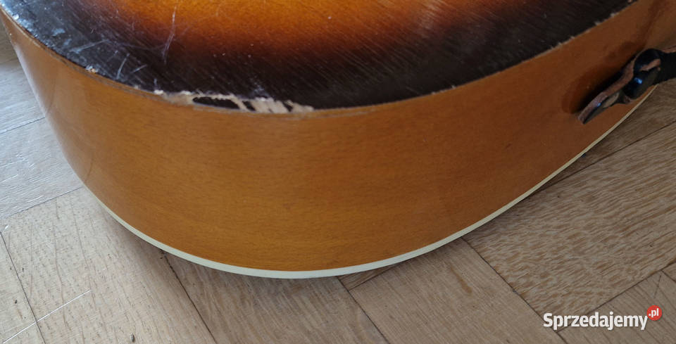Gitara akustyczna DEFIL średnia HS 20 pokrowiec mazowieckie Warszawa
