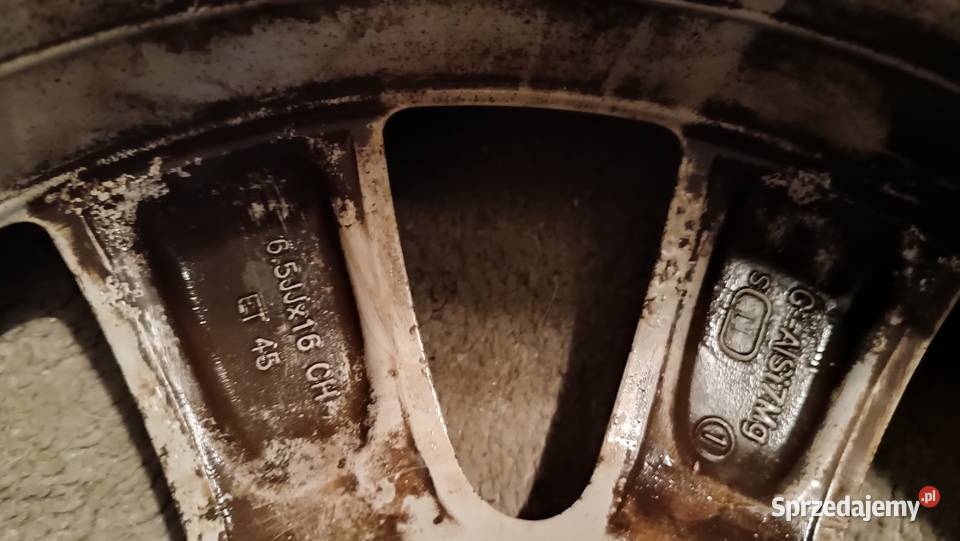 Felgi aluminiowe Toyota 16 5x1143 ET45 601mm Rybnik