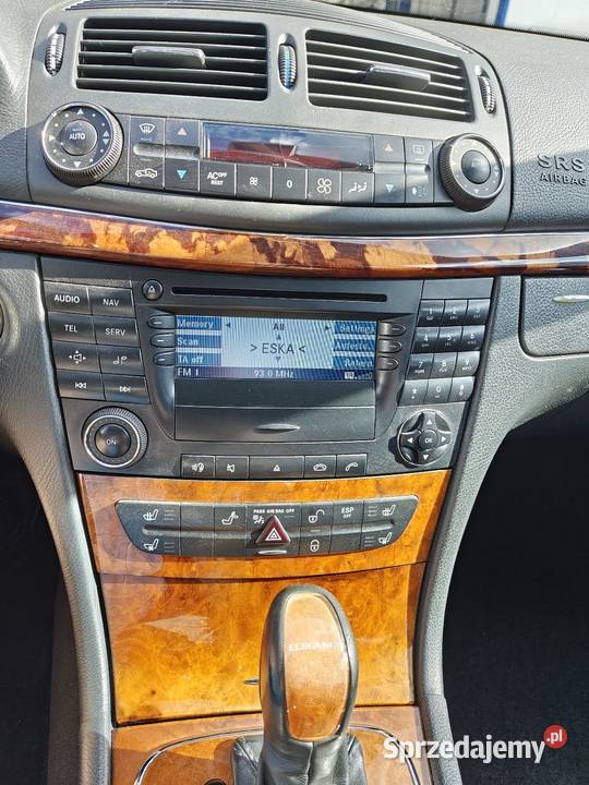 Mercedes E 320 benz Salon Zamiana komputer pokładowy