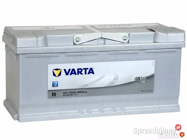 Akumulator 110Ah 920A Varta Silver I1 DARMOWY osobowe Tychy
