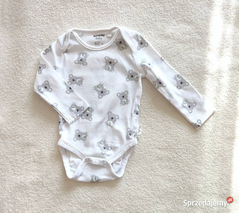 Body niemowlęce 62 Sinsay bawełniane koala misie zachodniopomorskie