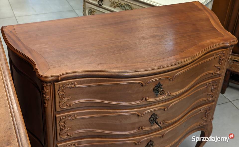 Piękna komoda ludwikowska orzech sklep Dąbrowa Dąbrowa Górnicza sprzedam