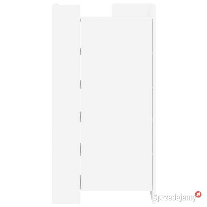 Szafka na buty biała 52x375x100 materiał