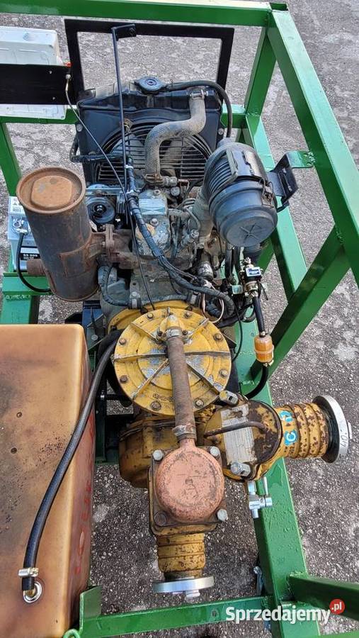 Motopompa SELWOOD samozasysającą silnik Yanmar nieuszkodzony Nowy Korczyn
