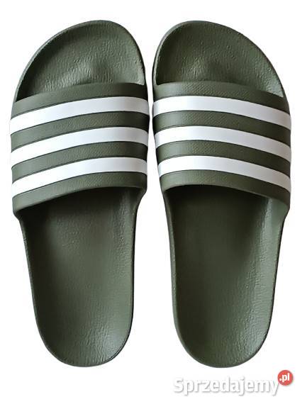 Klapki damskie oliwkowe Adidas Adilette Aqua 255 Rzeszów