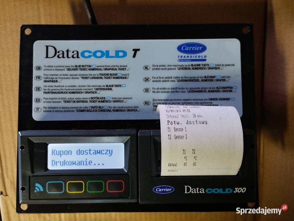 Carrier Data Cold drukarka lubelskie