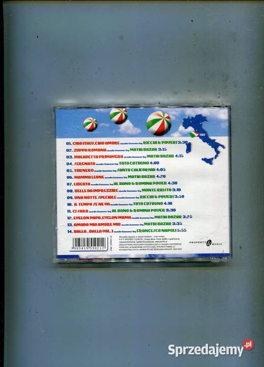 Włoskie Przeboje vol1 Płyta CD Szczecin
