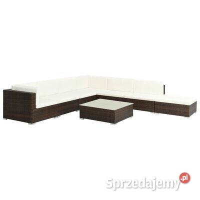 vidaXL 8cz zestaw wypoczynkowy do ogrodu Warszawa