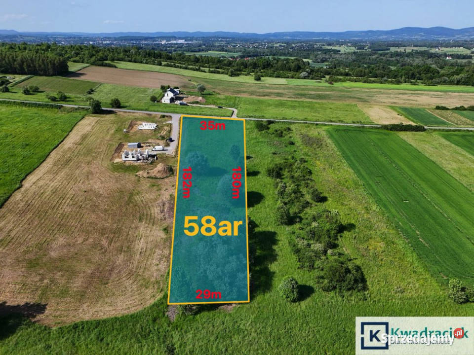 Grunt sprzedam 5800m2 Zręcin