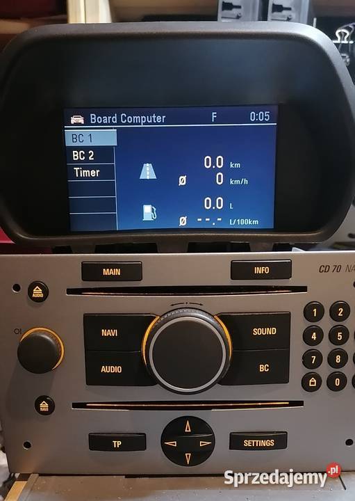 MERIVA A Radio CD70 Navi Z Bluetooth Wyświetlacz Sprzęt audio fabryczny Poznań