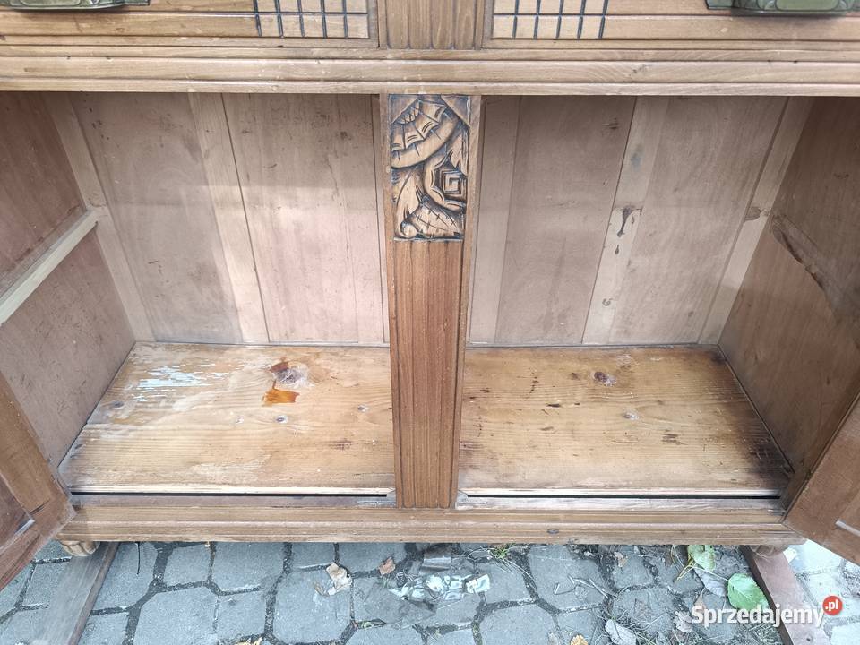 Dwuczłonowy francuski bufet Art Dco Gdynia