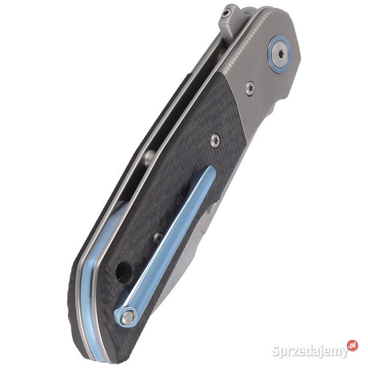 Nóż składany MKM Clap Carbon Fiber Satin M390 by Warszawa