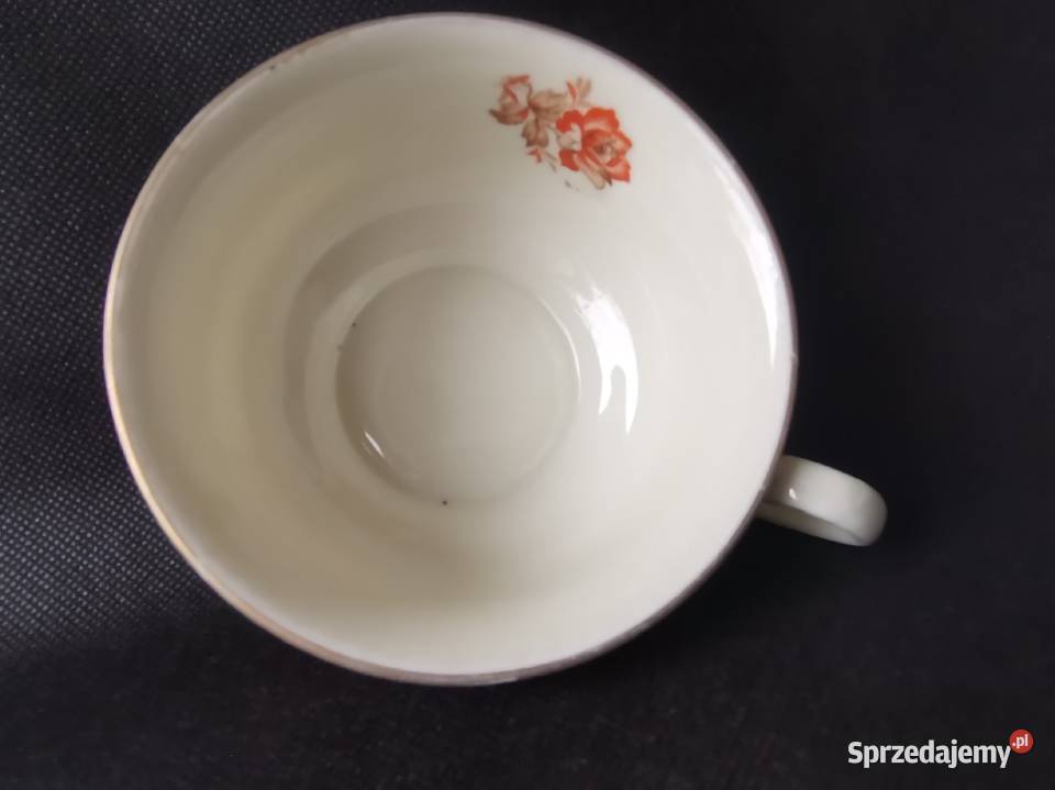 Stara przedwojenna filiżanka porcelana Giesche Katowice