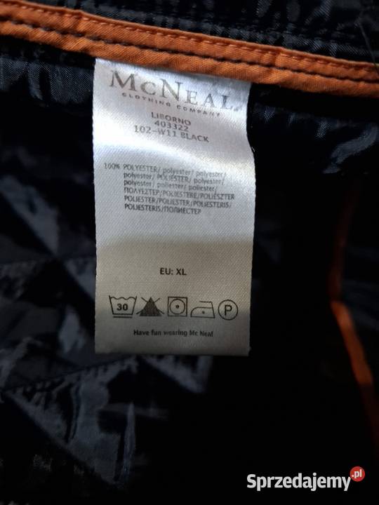 Kurtka XL pikowana McNeal Academy Style fioletowy