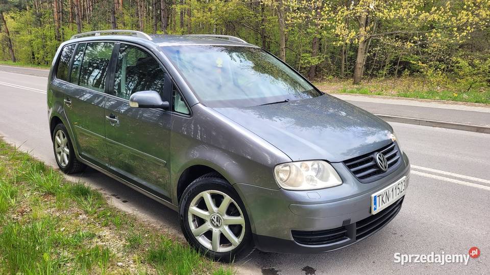 VW TOURAN 19 TDI 105 7OS ZAREJESTROWANY KLIMA Końskie sprzedam