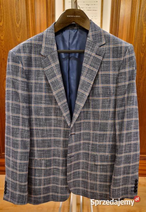 Męska MARYNARKA Pako Lorente Rozmiar 60 krata lubelskie Lublin sprzedam