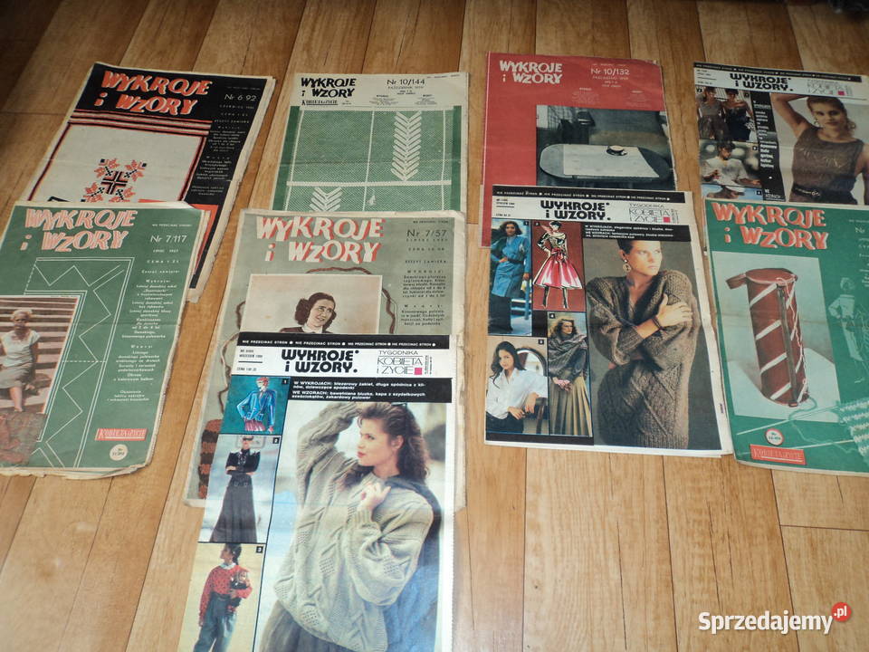 Wykroje i wzory Kobieta i życie 6 małopolskie Nowy Sącz