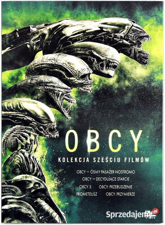 OBCY KOLEKCJA SZEŚCIU FILMÓW pełne Filmy Kultura i Rozrywka wielkopolskie