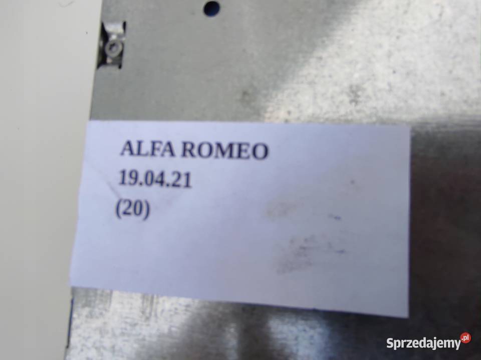 RADIO CD FABRYCZNY ALFA ROMEO 147 937 3D osobowe Nowy Tomyśl