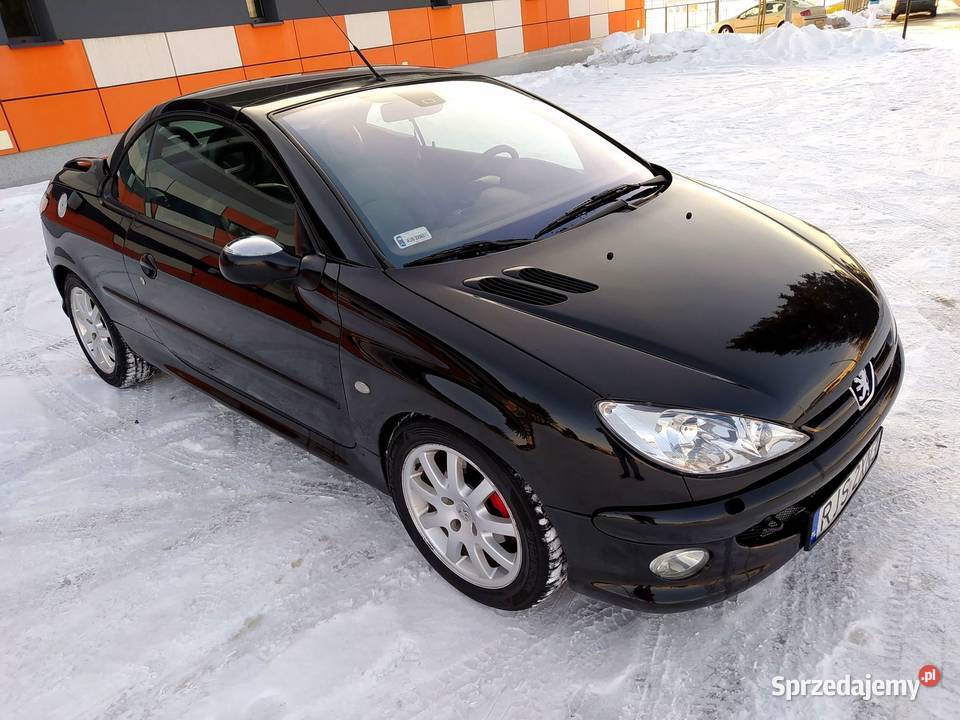 Peugeot 206 CC Lift 16 2002 Skóry Bogata 1KM