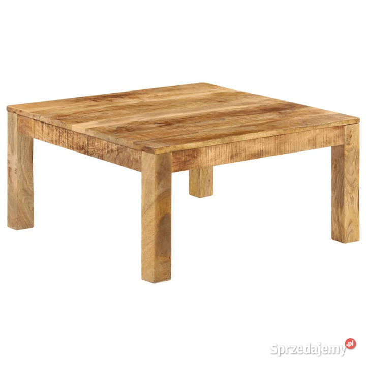 Stolik kawowy z litego drewna mango 80 x 80 x 40 sprzedam