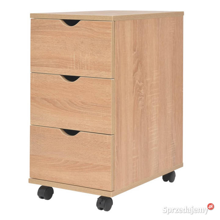 Szafka z szufladami 33 x 45 x 60 dąb WM245725 Pozostałe Warszawa