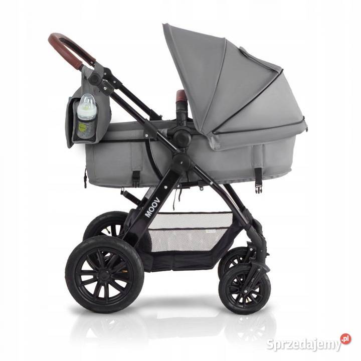 Wózek wielofunkcyjny Kinderkraft MOOV Grey 3w1 Jadowniki