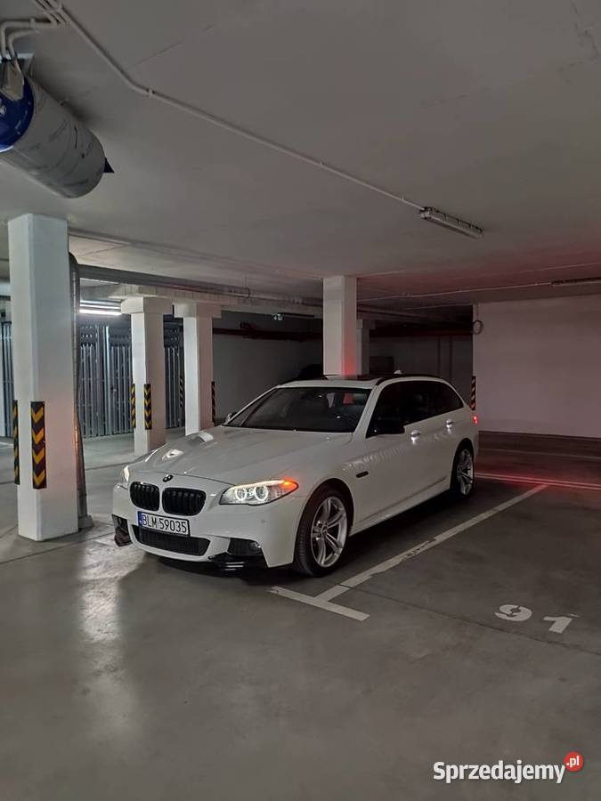 BMW f11 530D RWD MPakiet Shadowline 8hp aluminiowe felgi podlaskie Łomża