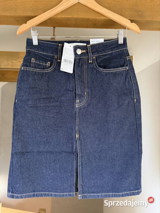 Spódnica dżinsowa Mango r S Długość Midi Siewierz