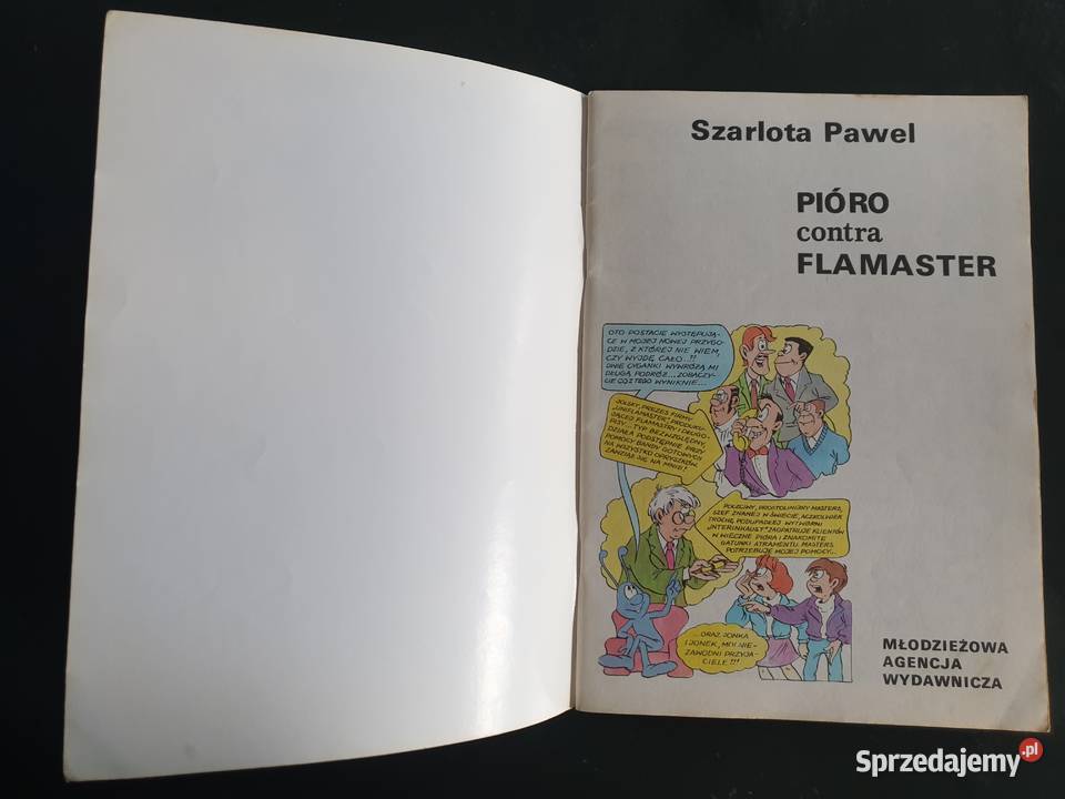 Pióro contra Flamaster Szarlota Pawel Kleks Gdynia