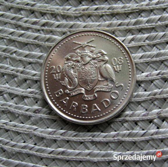Barbados 25 Cent 2008r Kalisz