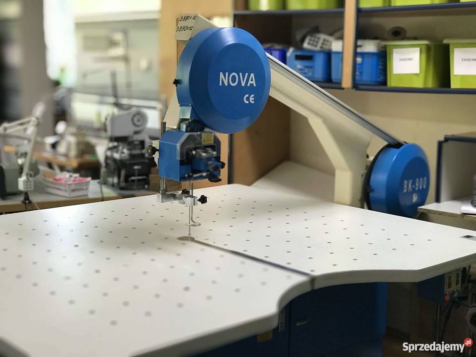 Nóż krojczy taśmowy NOVA BK900 pionowy ze stołem kujawsko-pomorskie Toruń