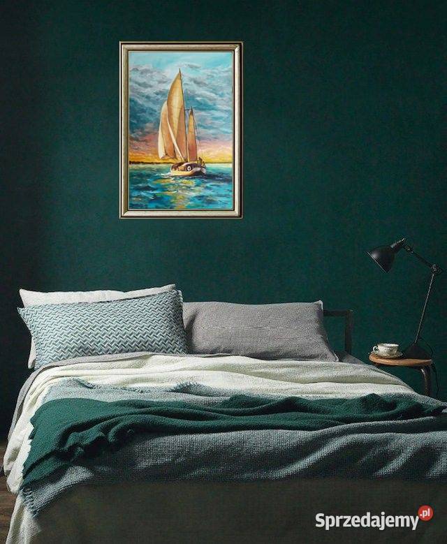Obraz olejny Żaglówka Lublin