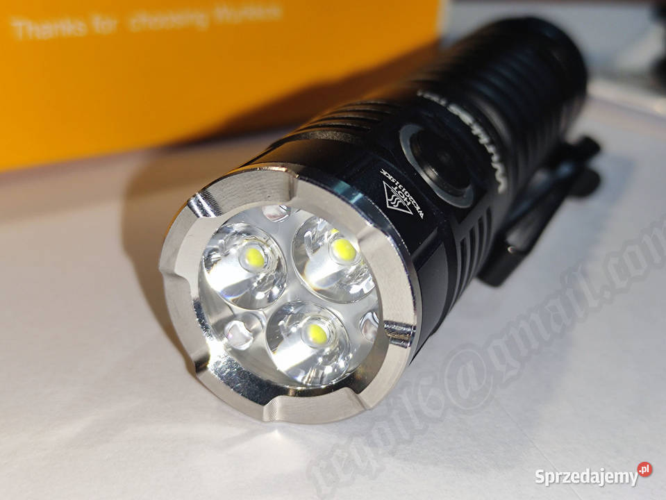 Latarka WurkkosTS21 3500lm plus bateria 5000mAh Ropczyce sprzedam