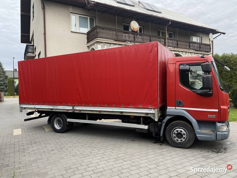 DAF LF 45220 DMC 12000 PLANDEKA KRÓTKI 4x2 nie Biłgoraj