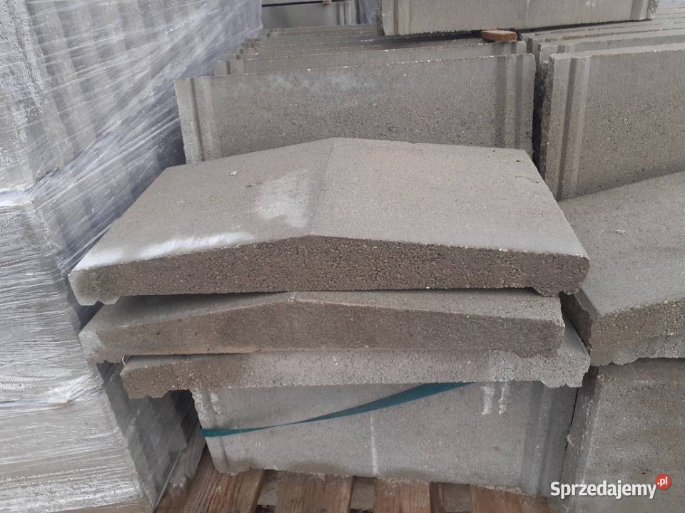 Daszek Dwuspadowy Betonowy Duży 23x46x7 Łupany mazowieckie sprzedam