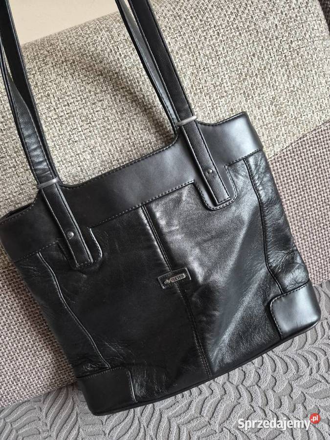 Skórzana torebka damska real leather skóra